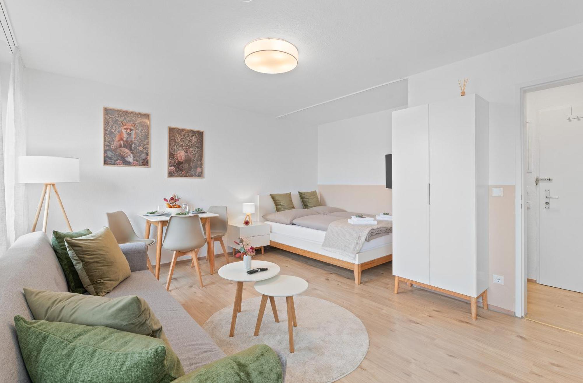Wohlfuehl-Apartment I Zentral I Balkon I Kueche Fellbach Zewnętrze zdjęcie